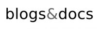 Blog & docs